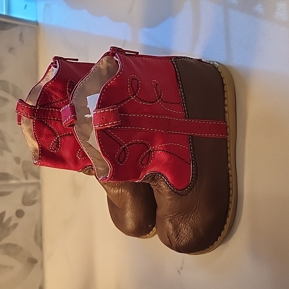 Livi & Luca Red Cowgirl Boots
